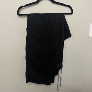 XL Tall Black Kade Cargo Figs Scrub Pants